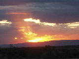 Sunset, Masai Mara, Kenya 